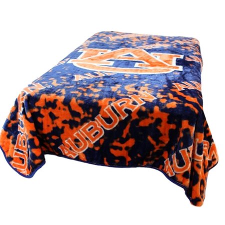 COLLEGE COVERS College Covers AUBTH Auburn Throw Blanket- Bedspread AUBTH